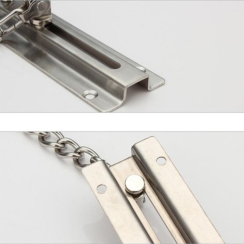 Thicken Anti-theft Chain Stainless Steel Door Bolt Door Chain Buckle Bolt Home Safety Door Lock Hotel Security Guard Bolt