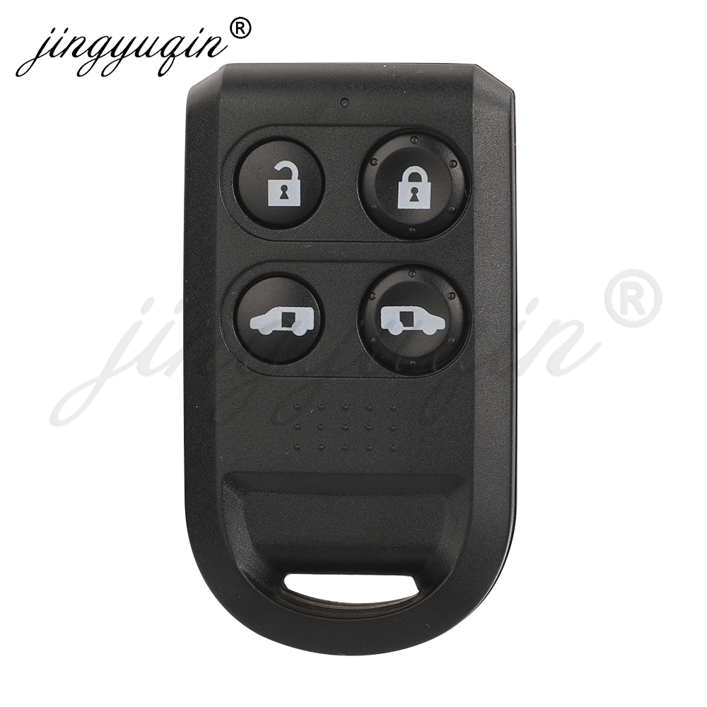 Jingyuqin Autosleutel Shell Voor Honda Odyssey 2005 2006 2007 Keyless Afstandsbediening Auto Sleutelhanger 5 6 knoppen Vervanging Case: green