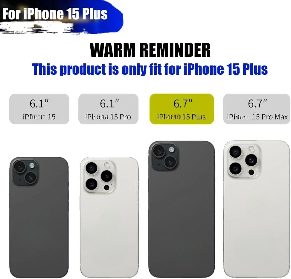 10000mAh Batterij Oplaadhoes voor iPhone 15 Pro Max 15 Plus Power Case Oplaadhoes Batterij Powerbank Compatibel met iPhone 15