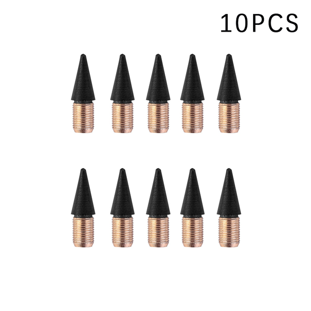 Stylo éternel de , 5 pièces/ensemble, crayon d'écriture illimité, sans encre, croquis d'art, outils de dessin, papeterie scolaire Kawaii