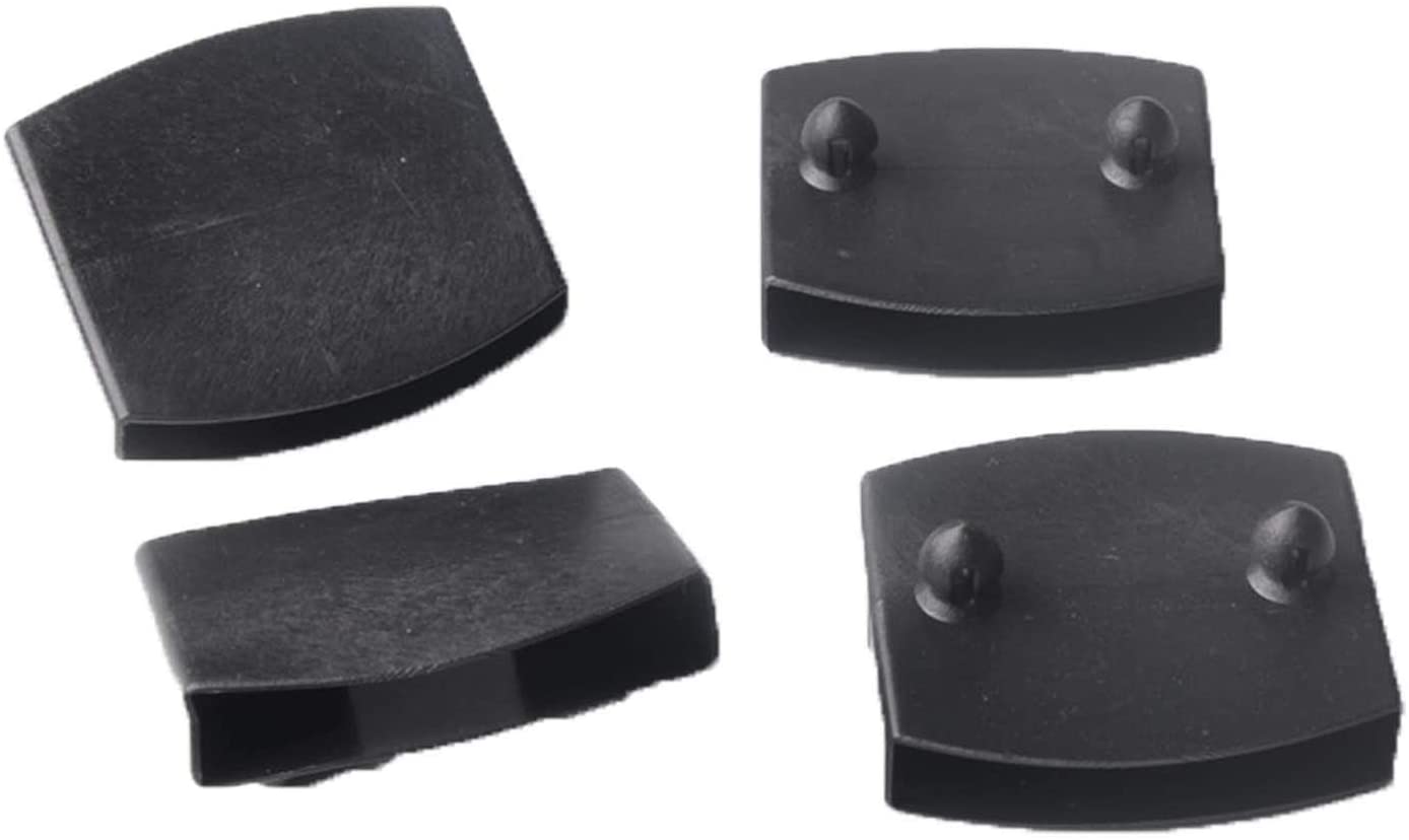 60PCS Black Plastic Square Replacement Sofa Bed Slat Centre End Caps Holders Inner Rubber Sleeve Size 9mmx53mm 9mmx55mm 9mmx62mm: Centre Caps 9mmx53mm