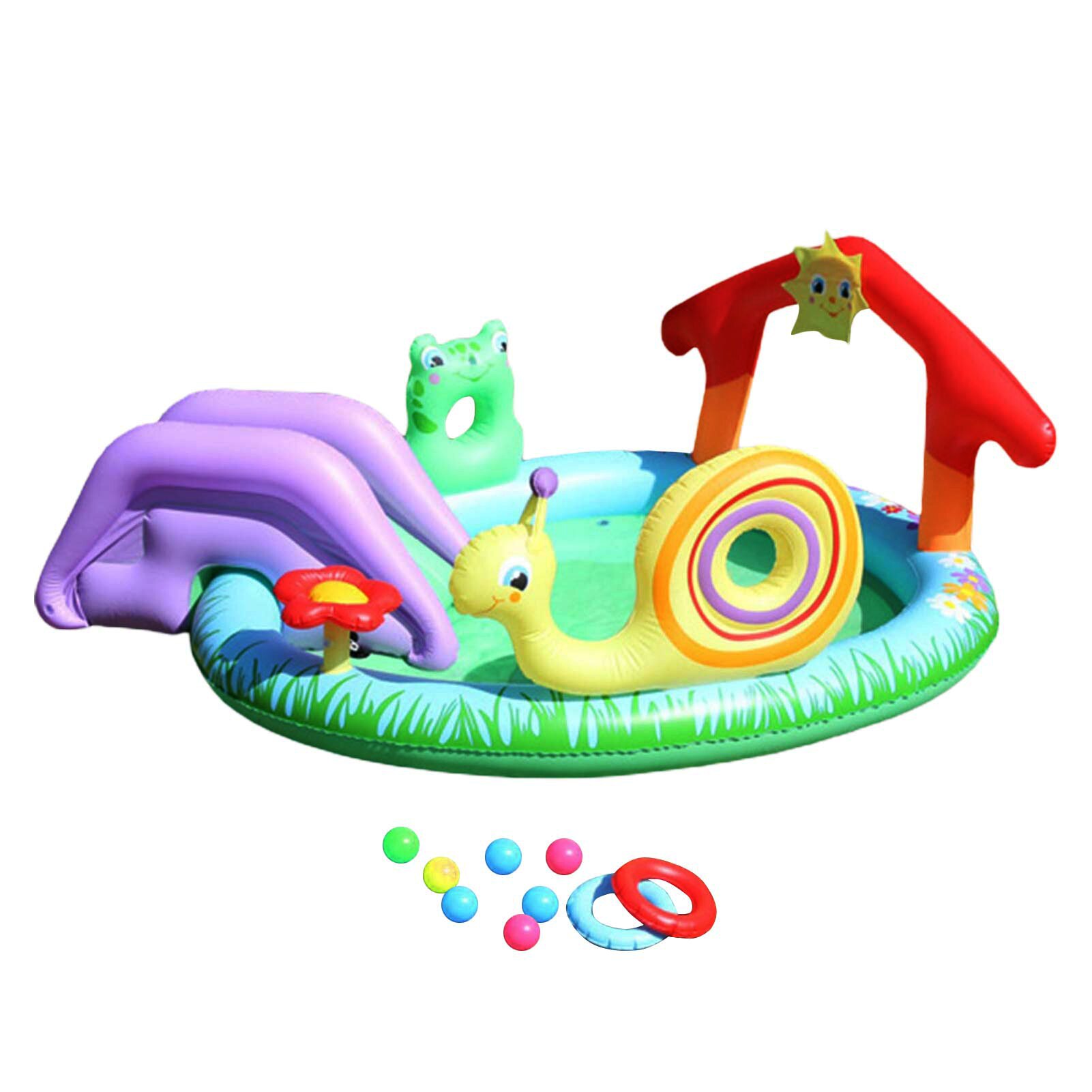 Opblaasbaar Zwembad Opblaasbaar Oceaan Ballenbad Baby Peuterbad Zuigeling Voor Jonge Kinderen Zwembad Verdikte Vissen