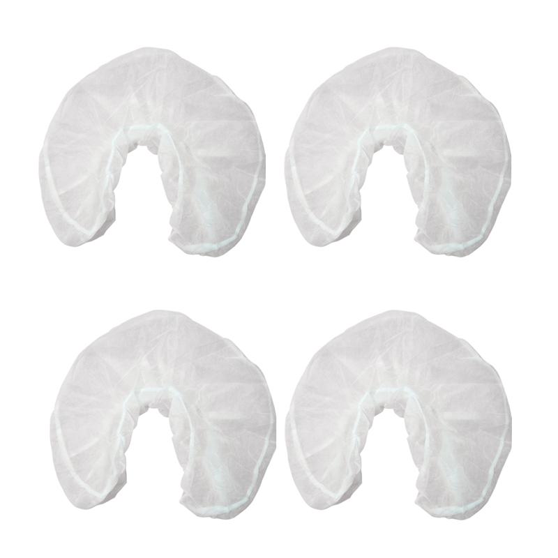 50Pcs Kussenslopen Anti-Vuile Non-woven Wegwerp U-vormige Kussensloop Cover Hoofdsteun Covers Voor Hotel Salon massage
