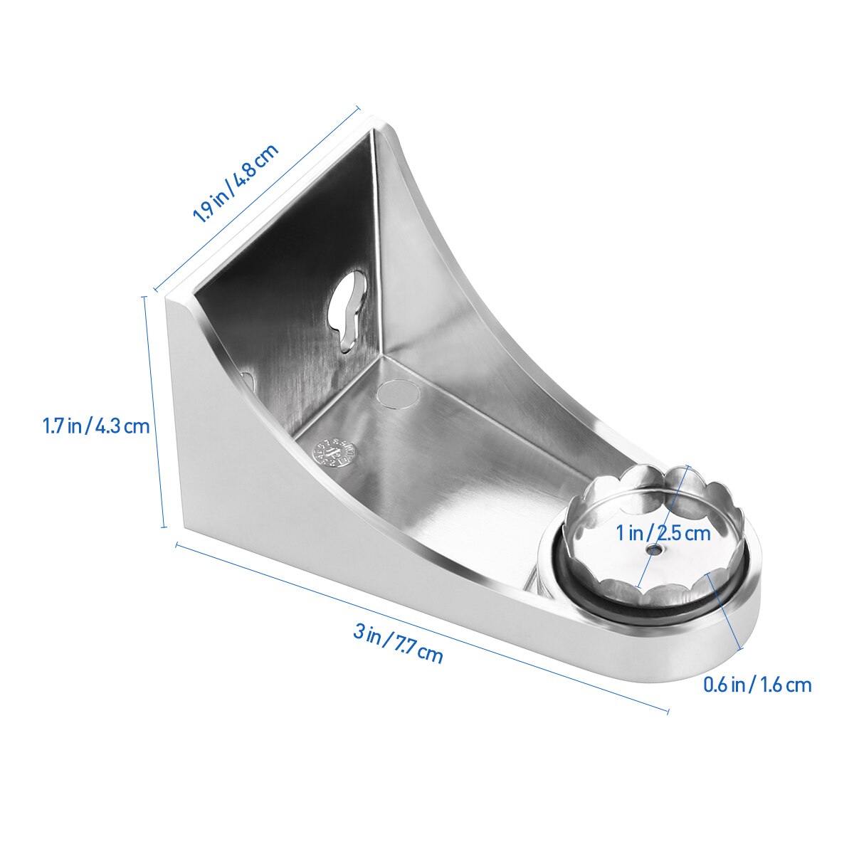 Household Bathroom Silver Magnetic Soap Holder Container Dispenser Wall Attachment Adhesion Soap Dishe for Bathroom Accessories