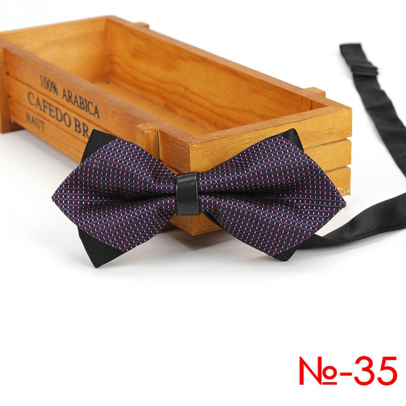 Corbatas de mariposa para hombre, pajarita de para , boda, niños y niñas, a cuadros, lazo rojo y negro, accesorios al por mayor: 35
