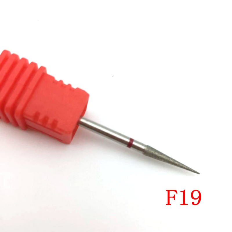 20 typer søm keramisk bor negle manicure bord ony ren negle bor bit sikkerheds bit søm boremaskine tilbehør: F19