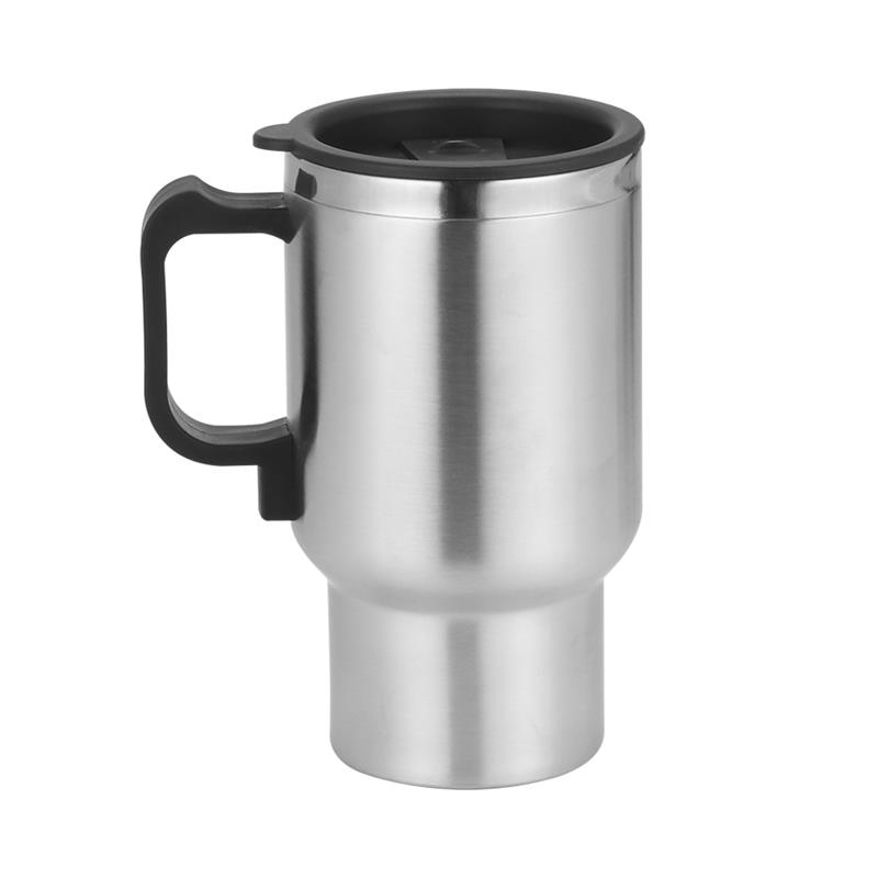 500ML Auto Water Houden Warmer Waterkoker Met Aansteker Kabel Rvs Cup Waterkoker Reizen Koffie Mok Draagbare Elektrische 12V