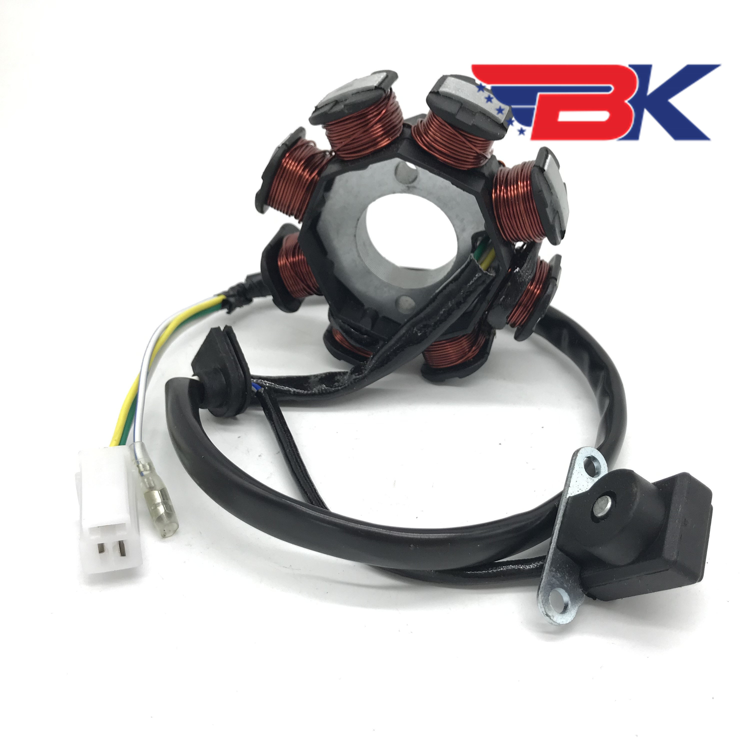 Dc magneto staattori  gy6 50cc 8 kelaa kiinalainen moposkootteri roketa jonway znen taotao