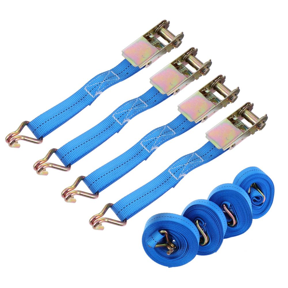 4pcs Cargo Binding Belt Tensioner Fastening Belt Tightening Belt Binding Device