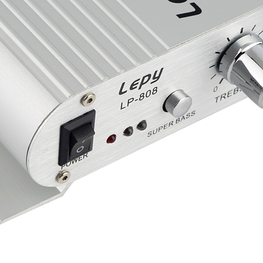 Neue 12 V Hallo-fi Stereo Audio- Verstärker Hause Hallo-fi Bass Lautsprecher Lautsprecher mit USB Hafen FM für Auto Auto Mini MP3 MP4 PC Radio