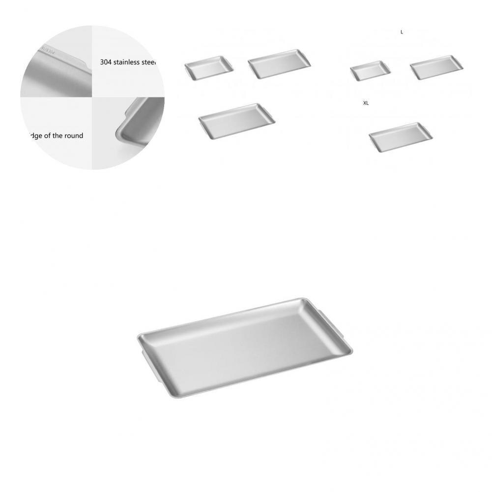 Unique Dining Plate Lightweight Reusable Barbecue Tray Multi-purpose Anti-cracking Dining Plate for Canteen Food Plate