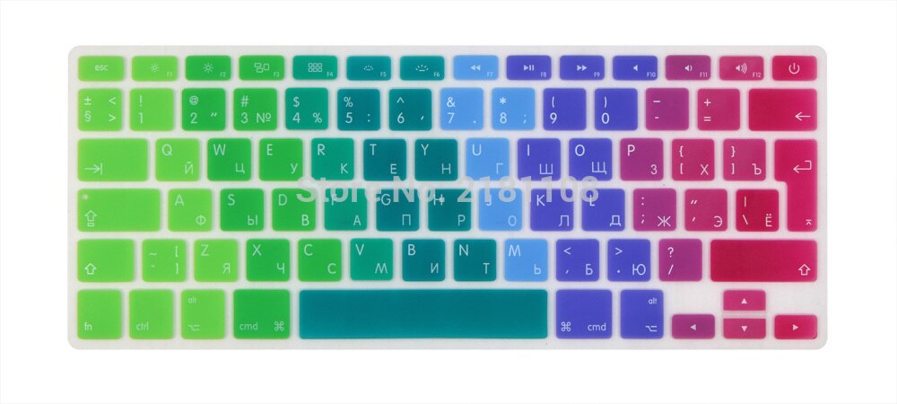 Rosyjski ue usa wprowadź miękkiego silikonu klawiatura pokrywa ochronna skóry dla Macbook Pro 13 15 cal Retina A1502 A1278 A1398 A1286