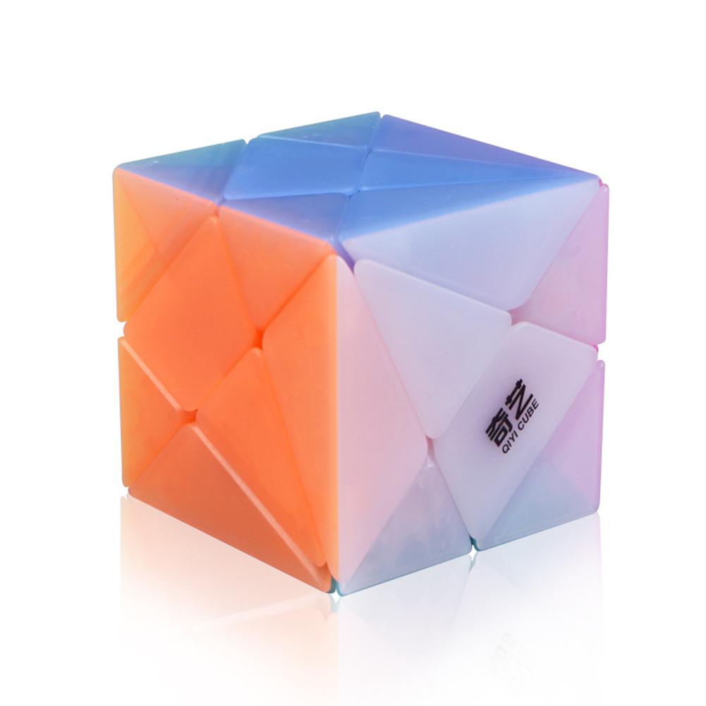 Magic Cube Jelly Kleur Stickerloze Magische Kubus Bundel Puzzel Speelgoed: 9