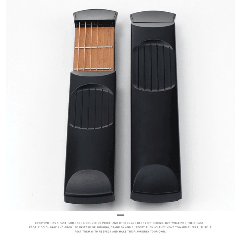 Guitare De Poche MINGZE - Entraîneur Portable Pour Débutants | Pratique Accords Et Doigté | Silencieux