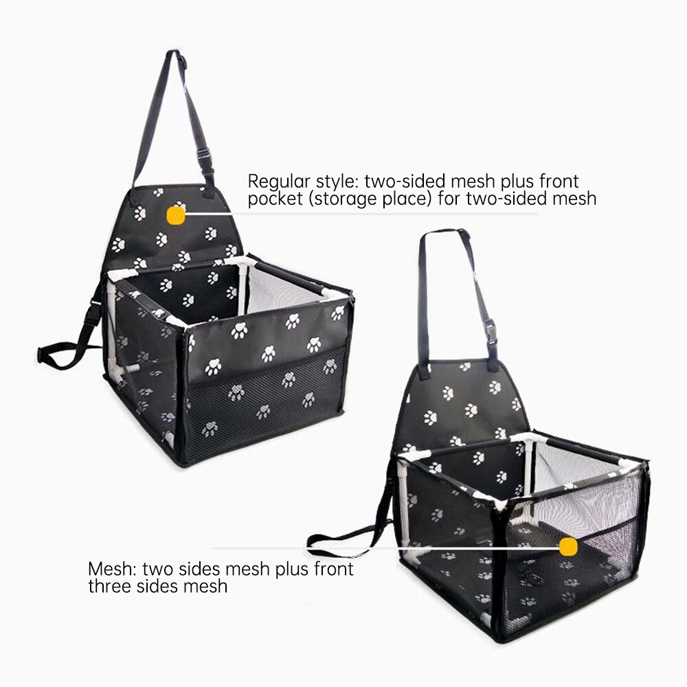 Auto Huisdieren Carrier Waterdichte Opvouwbare Hond Kat Seat Reistas Puppy Handtas Pad Mat Cover Veiligheid Mand