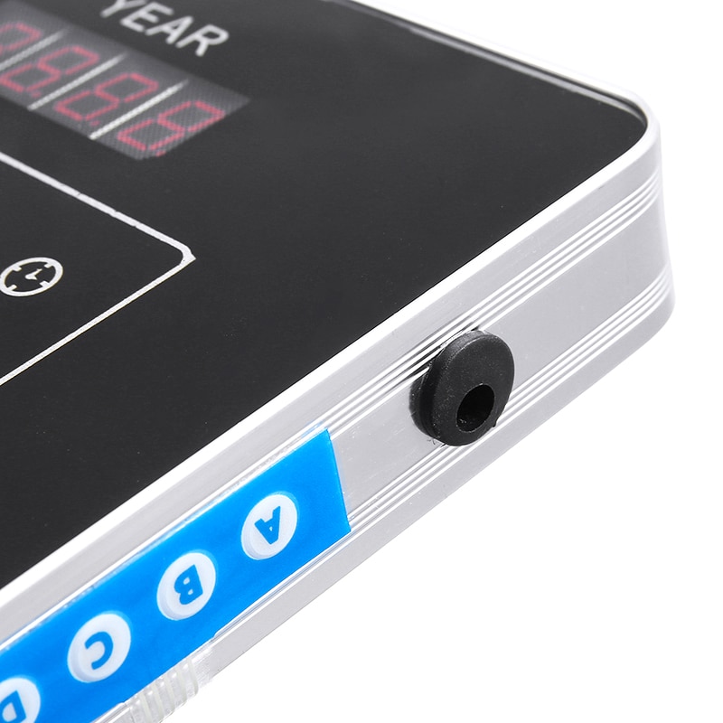 Digital Perpetual Calendar Wall Clock With Real-time Date Temperature Display Automatic Adjustment For Home Living Room Decorati