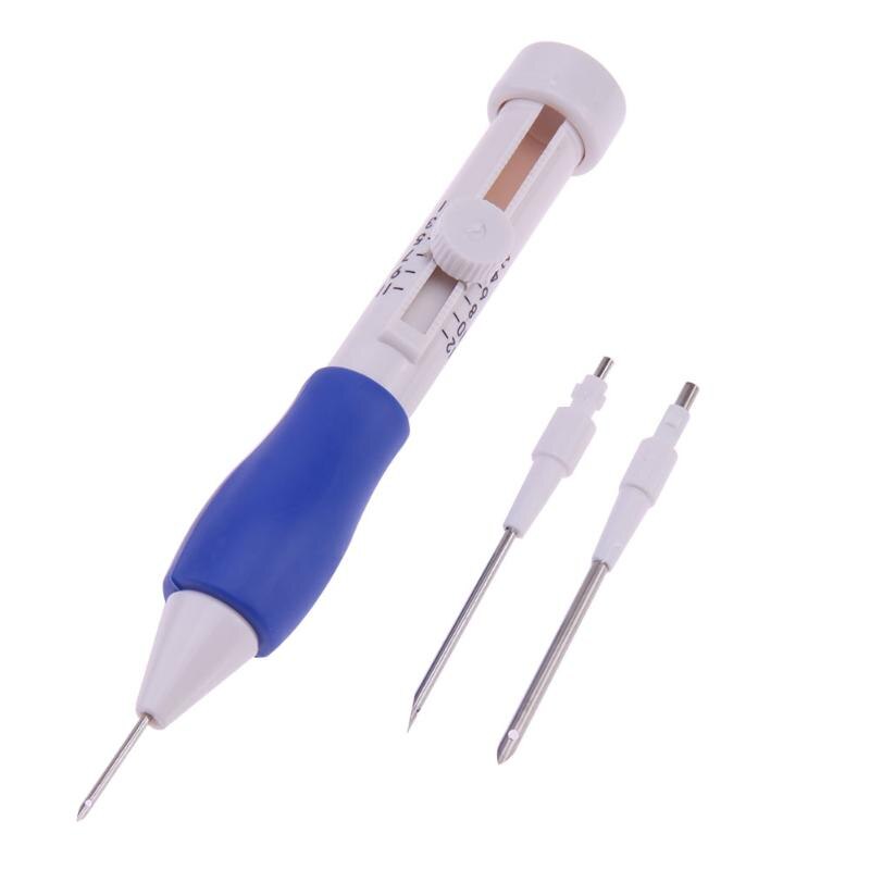 Punch Needle Set 3 Needles 2 Threaders Craft Tool DIY Embroidery Punch 1.3mm 1.6mm 2.2mm Needles Hand Sewing Tool Accessories: Type A