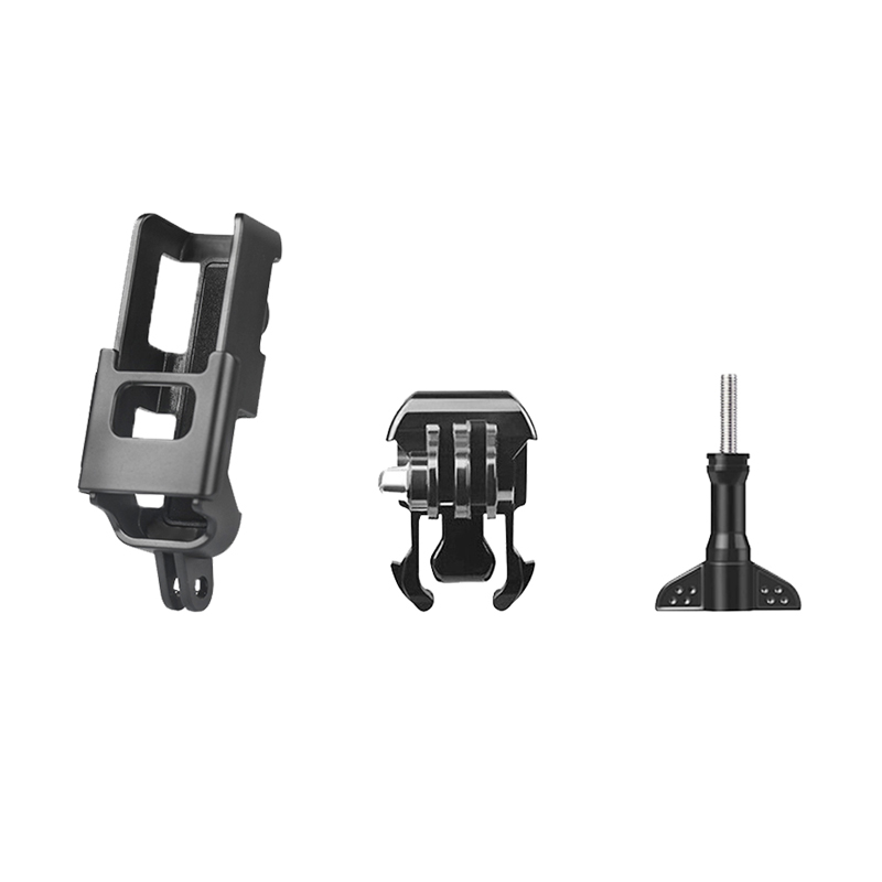 Met 1/4 schroeven handheld gimbal camera accessoires behuizing shell voor dji osmo pocket beschermend frame cover case accessoires