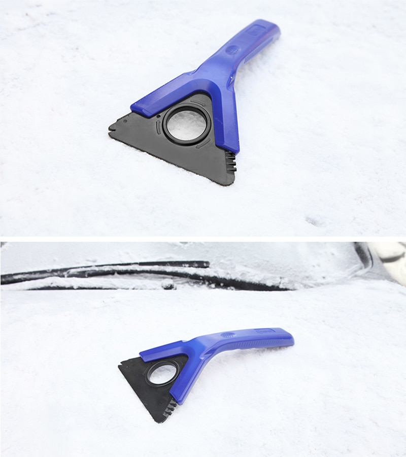 Multifunctionele Auto Sneeuw Remover Schop Multifunctionele Winter Voorruit Ice Sneeuw Schoon Ontdooien Ontijzelen Schop Wasstraat Accessoires