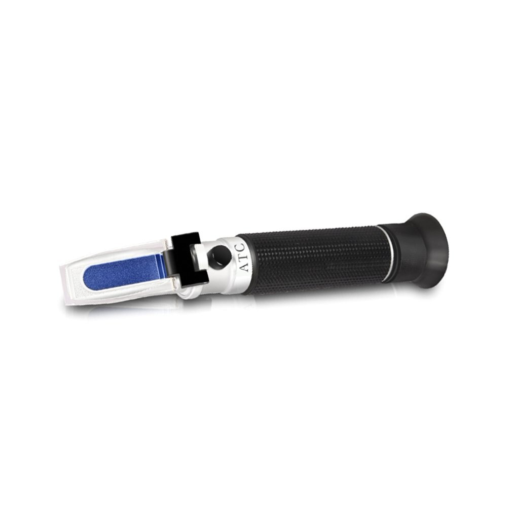 Handheld Sugar Solution Brix Refractometer Honey Beer Fruit Refractometer Fluid Sweetness Saccharimeter Concentration Meter Test