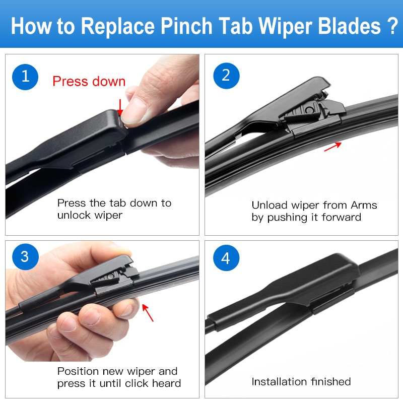 Odśwież pióra wycieraczek robić przedniej szyby robić Renault Captur (Kaptur) dopasuj ramiona bagnetowe/ramiona szczypiec 2013 2014 2015 2016 2017 2018