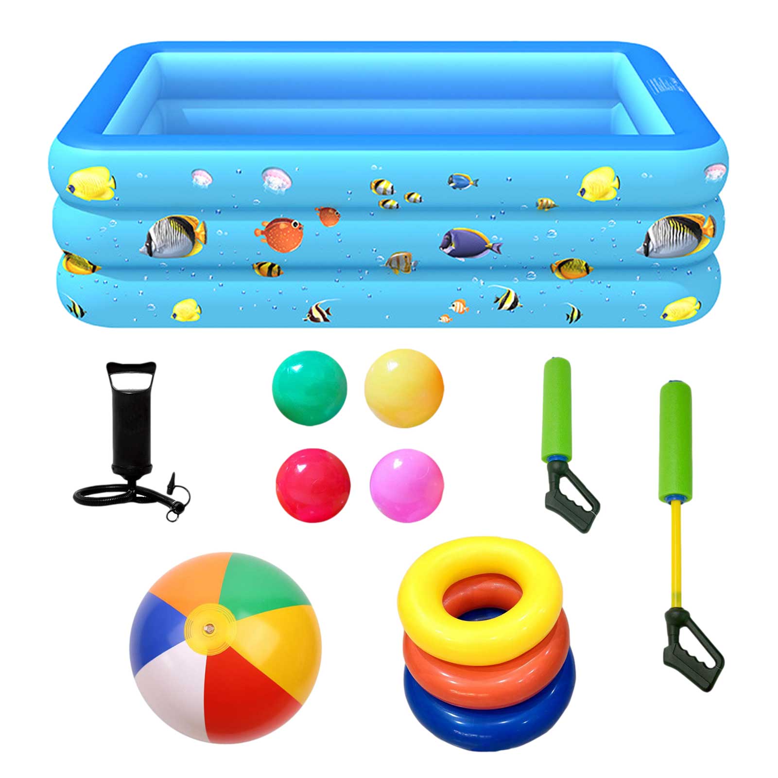 Piscine gonflable pour enfants et adultes, bassin de salon épais pour enfants et bébés: 130cm
