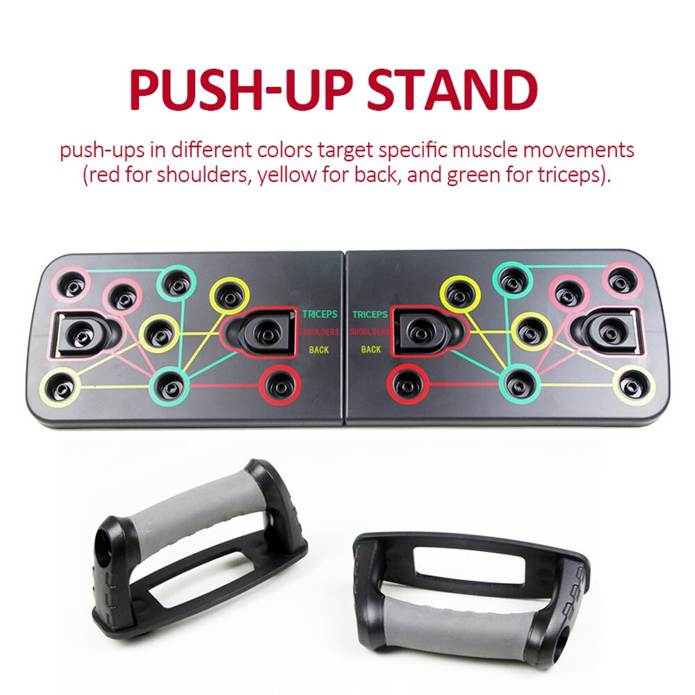 Unisex Push Up equipo de gimnasio con estante soporte para flexiones tablero gimnasio hogar herramienta de Fitness integral ejercicio deportes Culturismo