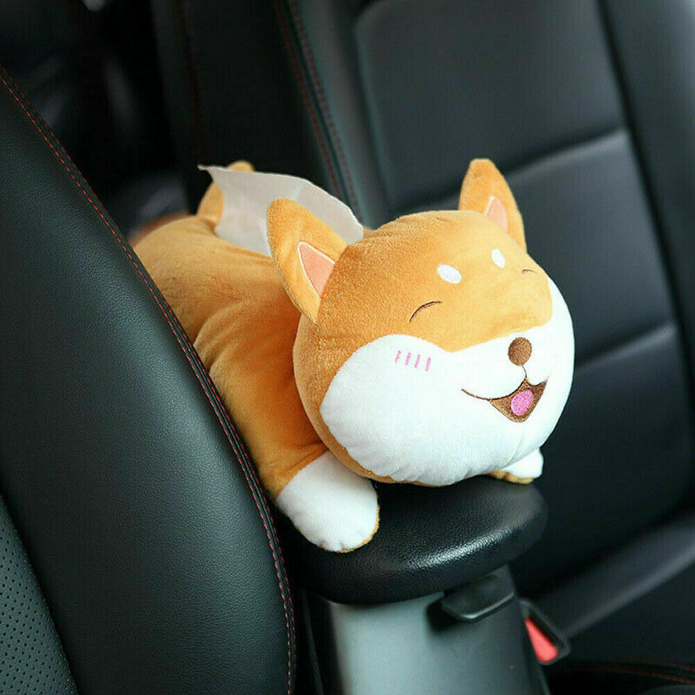 FAROOT adorable Animal caja de pañuelos de tela cubierta servilleta caso Mesa hogar coche Sala oficina pañuelos: C