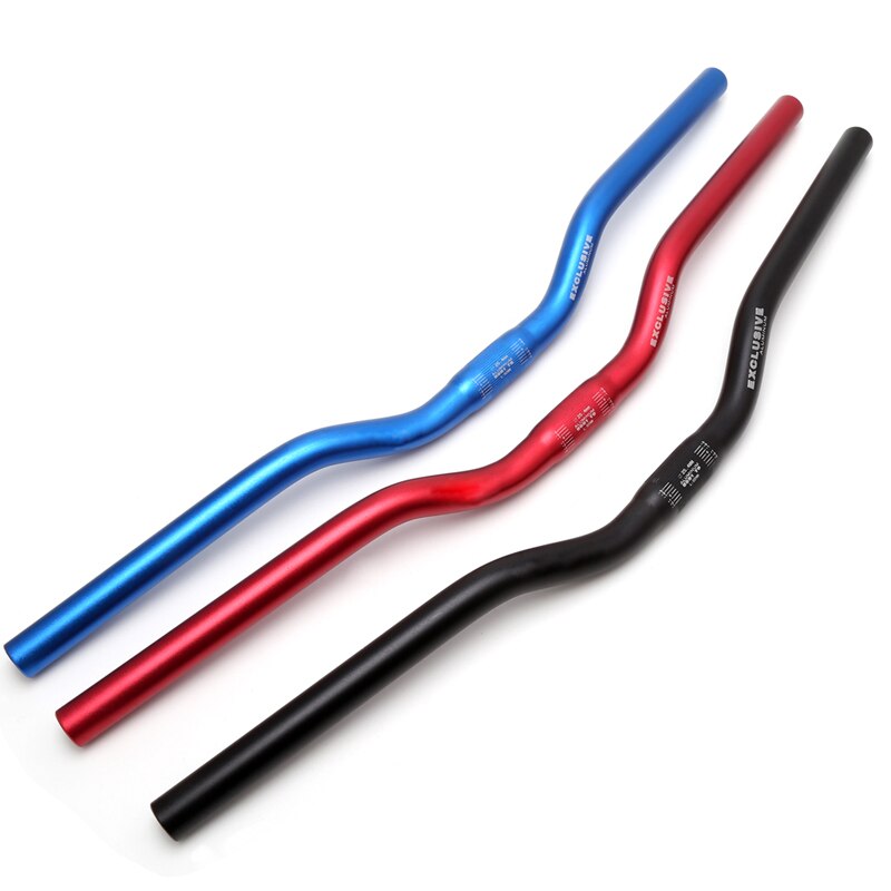 Fiets MTB Fiets Stuur 25.4mm 62cm Riser Bar Voor Mountain Road Fiets Aluminium Stuur