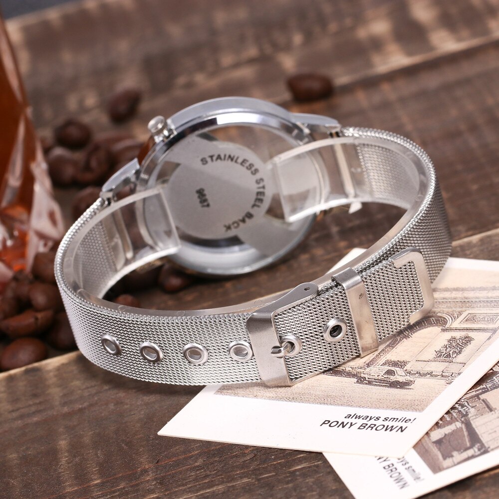 Roestvrij staal muzieknoot dames armband horloge dameshorloge casual prachtig dames quartz polshorloge reloj mujer