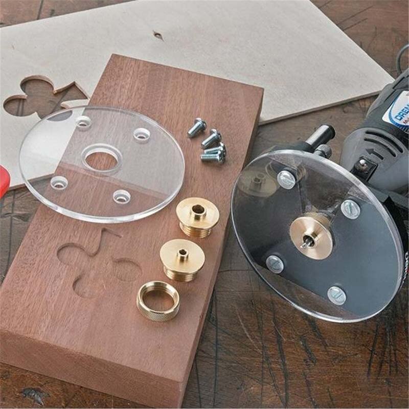11 Stuks Gemaakt Van Zuiver Koper 10-30Mm Bus Gidsen Premium Router Template Geleidebus Set Perfect Voor houtbewerking Gereedschap Duurzaam