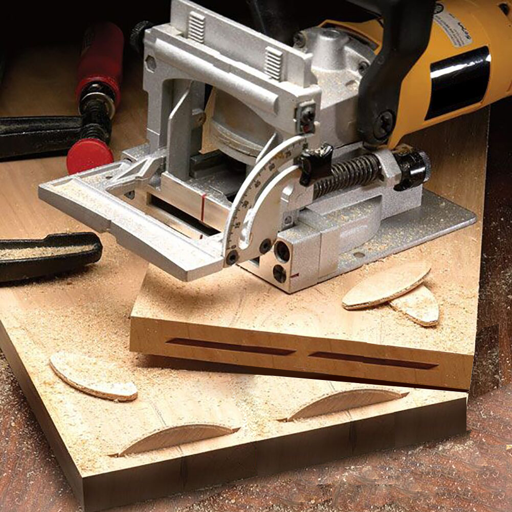 Galletas de madera surtidas de tres tipos para máquina de espiga, accesorio para carpintería, Jointer, n. ° 0/100, 10/20 unids/bolsa