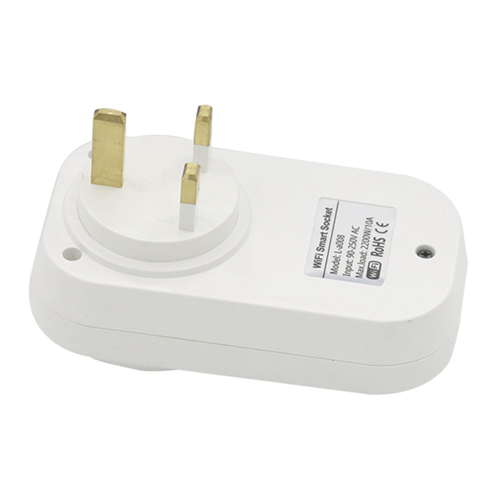 Mini Smart Plug Wifi Voice Control Smart Socket Work with Alexa Google Home- UK Plug