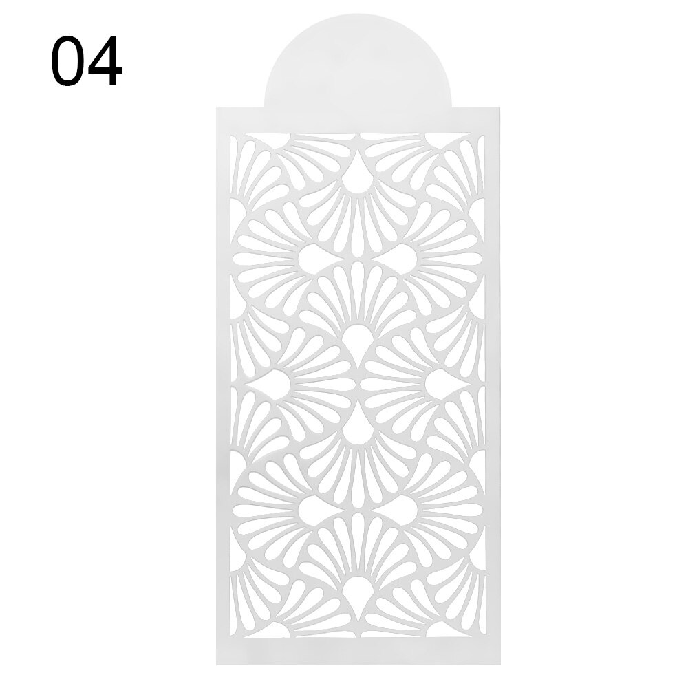 DIY Cake Baking Template Fondant Cake Mesh Stencils Plastic Embossing Mold Wedding Birthday Cookies Chocolate Decorating Tool: 04