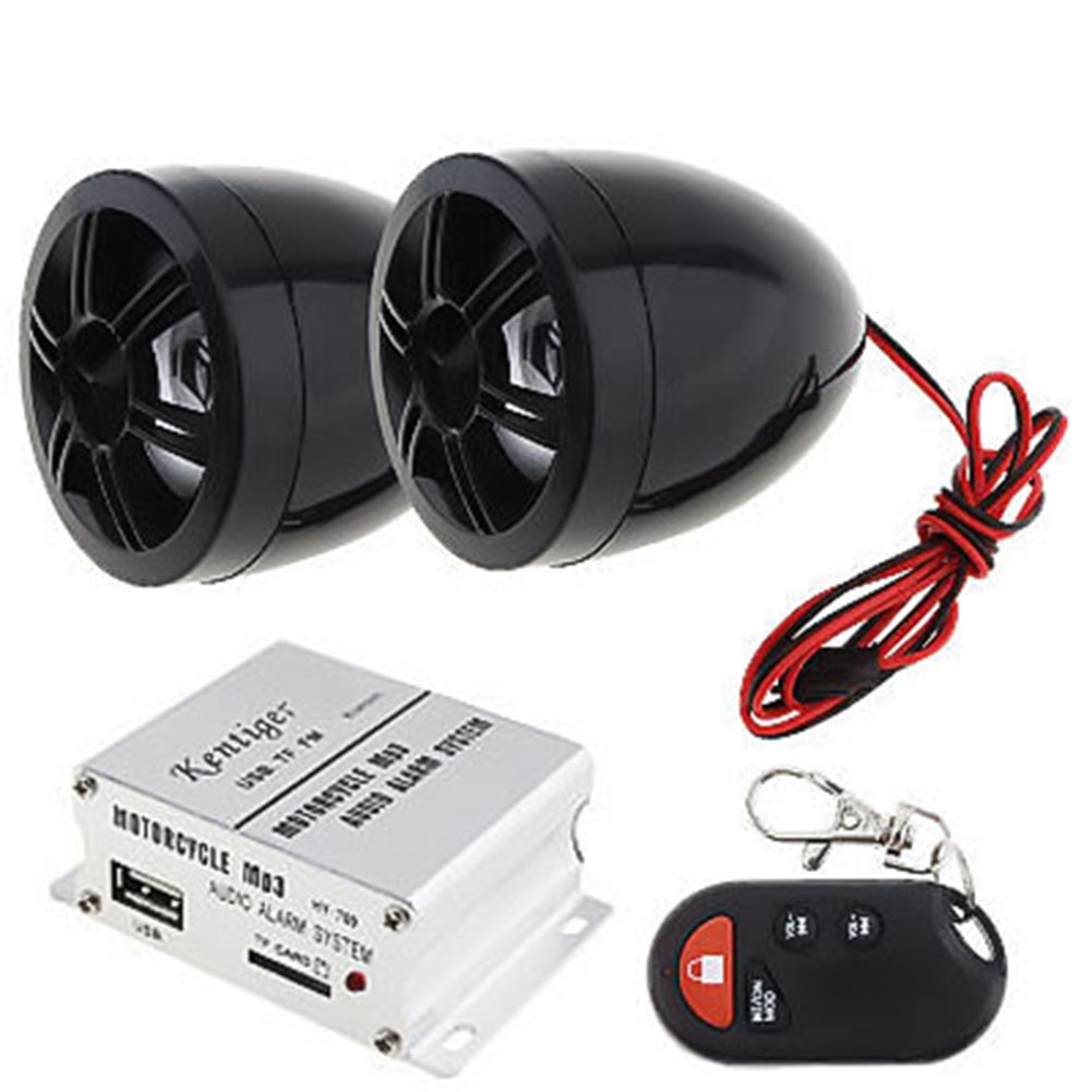 DC 12V Motorcycle MP3 Player Motorbike Anti-theft Radio MP3 Audio Player Speaker Uniuversal Motorcycle Accessories