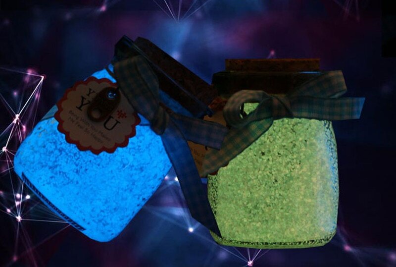 1bag Luminous Aquarium Sand Glow In The Dark Sand Ornament Decorative Sand Fish Tank Decoration Stone Sands Pink Gold Blue