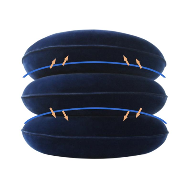 U Hals Air Opblaasbaar Kussen Cervicale Brace Nek Schouder Pijn Relax Ondersteuning Massager Luchtkussen Nek Tractie Reizen Kussen