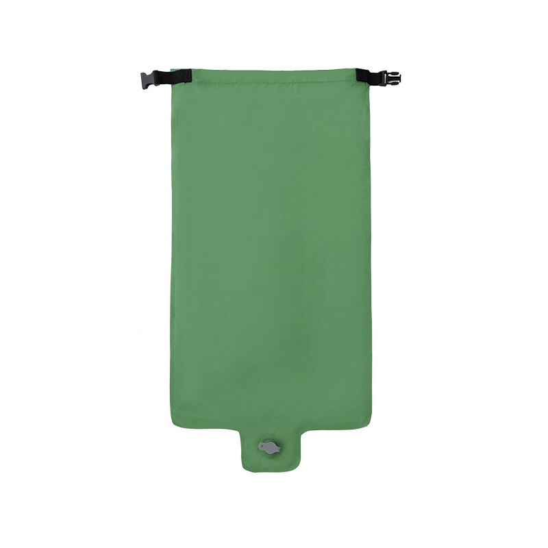 Aufblasbarer schlafsack für camping, heim, hof, tragbarer, faltbarer luftsack für isomatten, outdoor-matten, wandern, trekking: Türkis