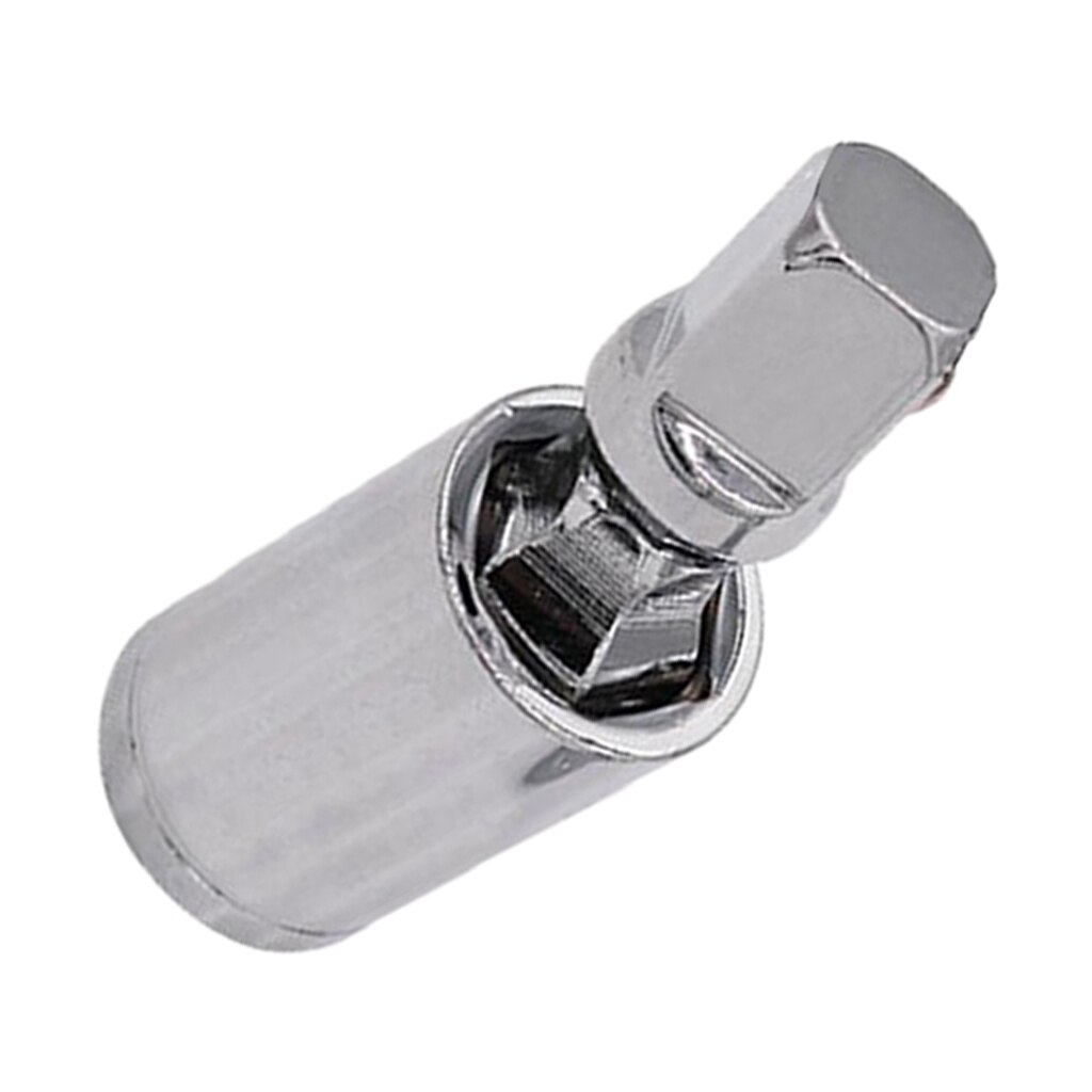 Swivel Impact Adapter Universal Joint Driver Socket, Hardened Chrome-vanadium steel construction for superior strength