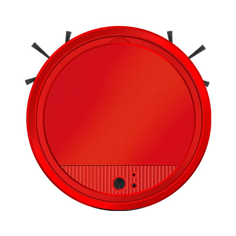 Automatic Robot Wireless Sweeping Vacuum Cleaner Dry Wet Cleaning Machine Charging Intelligent Vacuum Cleaner Home: Red