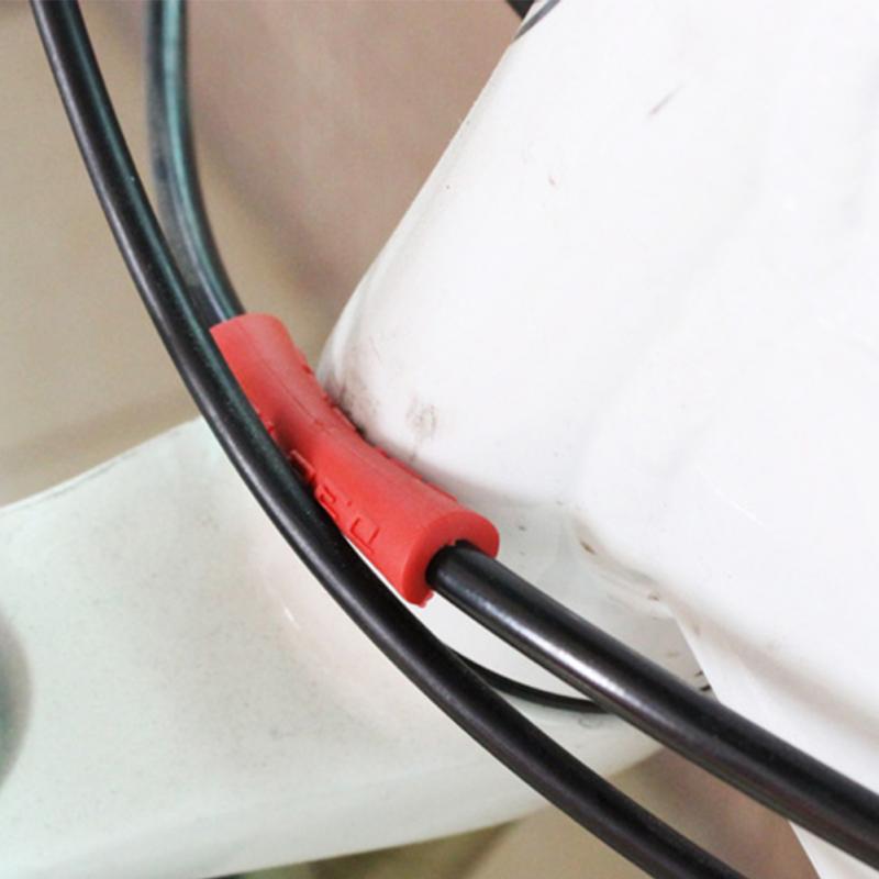 4 Stks/partij Fiets Remleiding Pijp Rubber Cover Derailleur Shift Kabel Cap Guard Pijp Covers