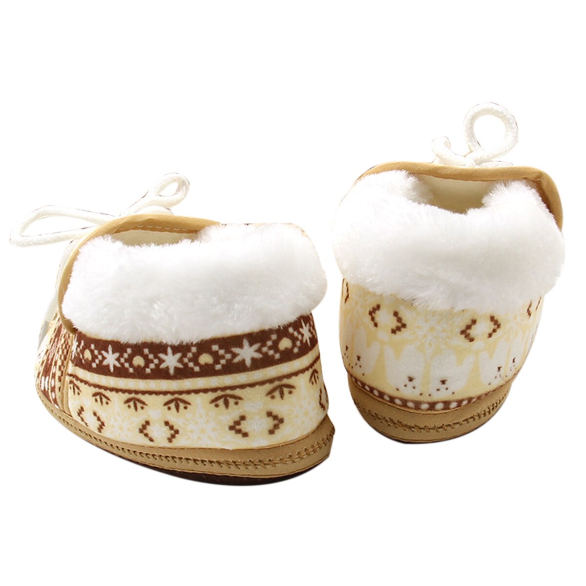 Neugeborenen Baby Booties Winter Warme Pelz Gefüttert Spitze hoch Krippe Schuhe nicht-Unterhose Weiche Sohle Säuglings Prewalkers Zubehör 0-18 monate