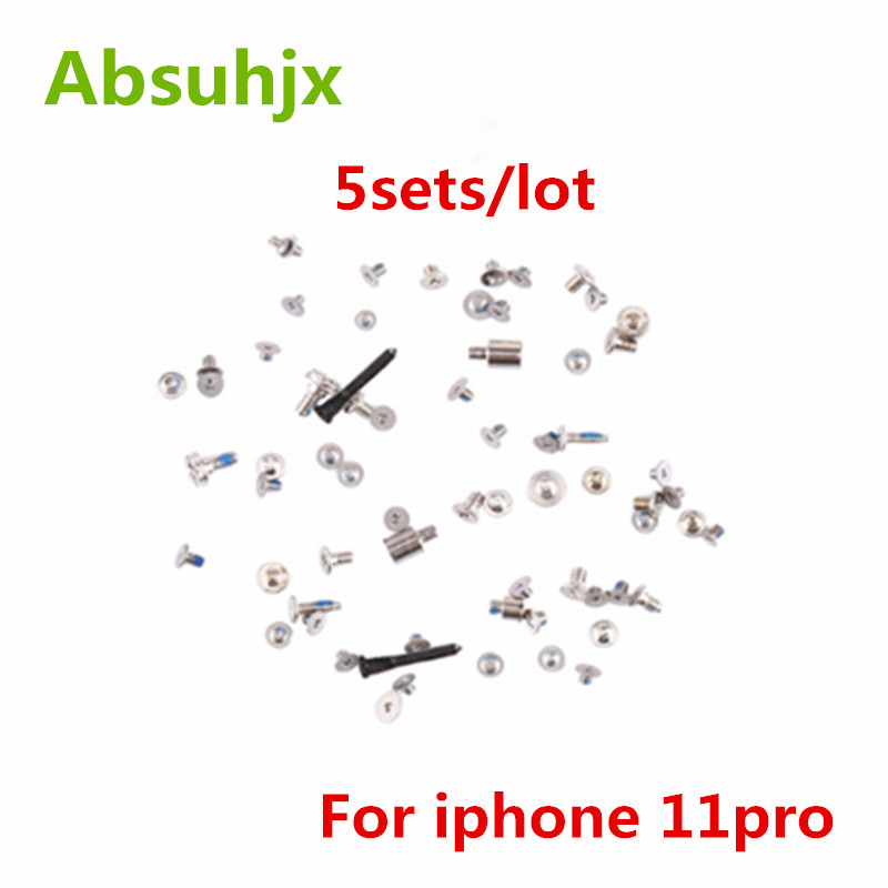 Absuhjx 5er -schraubensatz für iphone 11, 12 pro max , 12 mini – komplettes schraubenset mit zubehör für die innenreparatur