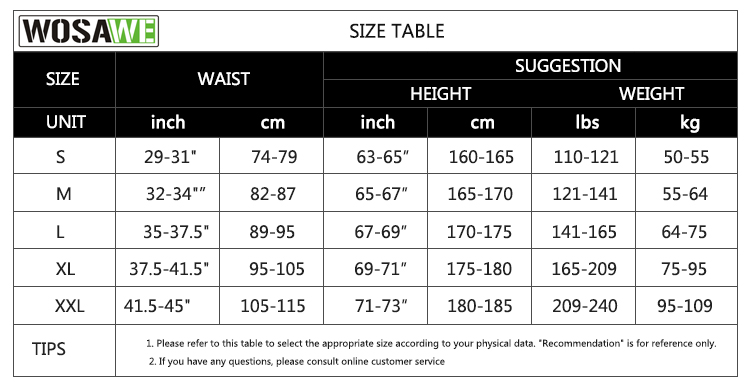 WOSAWE Cycling Shorts Bicycle Clothes Road MTB Loose Fit Waterproof Cycling Short Leisure Mountain Bike Bicycle padded underwear