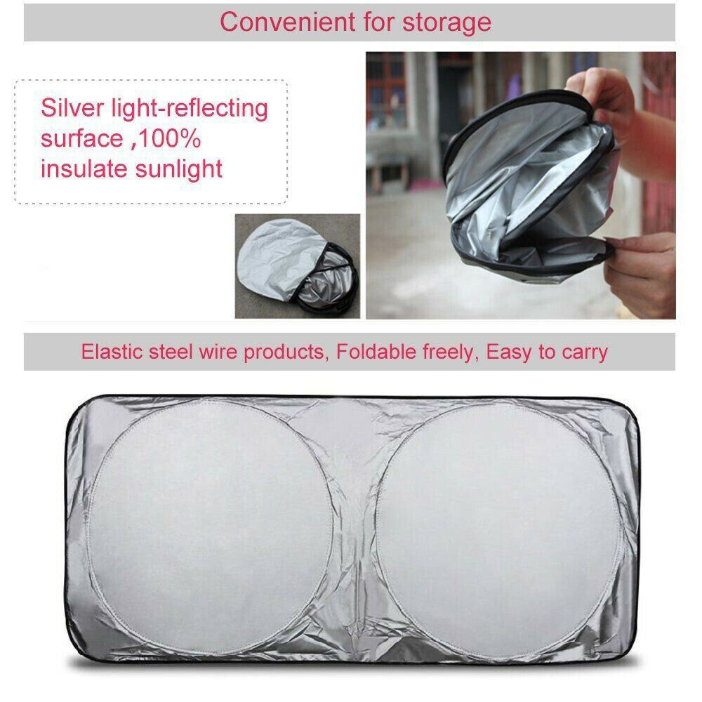 Front Sun Visor Sunshade Foldable Protection Shiel... – Vicedeal