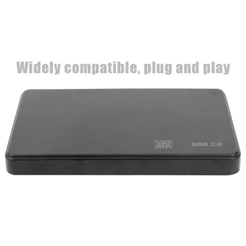Hard Disk Esterno portatile Caso Drive USB 2.0 da 2.5 pollici SATA HDD SSD Hard Disk Esterno Caso per il PC Del Computer Portatile