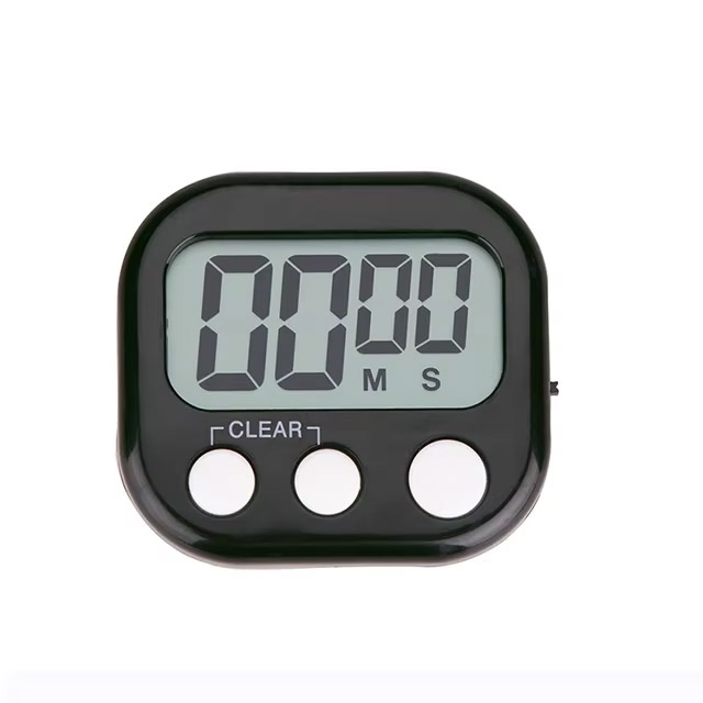 Magnetyczny cyfrowy timer Wyświetlacz LCD Wielofunkcyjny elektroniczny timer Odliczanie do pieczenia w kuchni Przypomnienie o nauce w akademiku Prezent