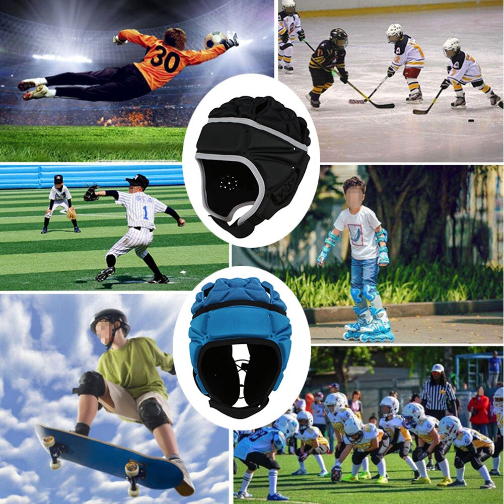 Protective Headgear Soft Shell Rugby Soccer Game Training Headguards For Kids Cycling Soccer Head Protection
