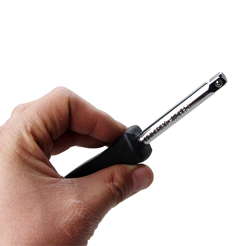 1/4 Dual-Purpose Dopsleutel Met 6.3Mm Bodem Gat Aansluiting Handvat Dopsleutel Tool
