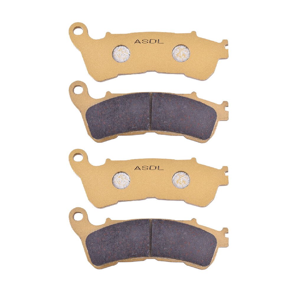 Motorcycle Voor En Achter Remblokken Voor Honda VFR800 06-09 Nt 700 06-13 Xl 1000 XL1000 varadero Abs 04-11 St 1300 ST1300 08-13: 2 Pairs Front